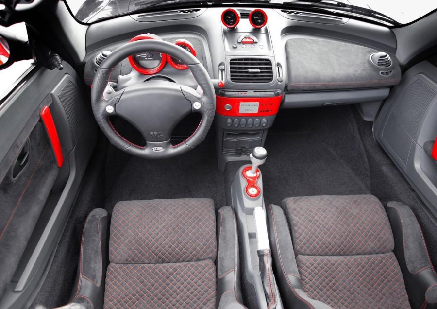 Торпедо Smart Roadster Coupe V6 BiTurbo by Brabus 2003 года  (фото 5 из 18)